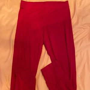 Forever 21 Red Leggings